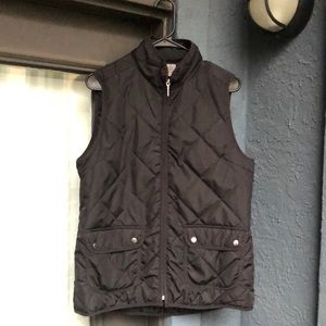 Black Puffy Vest